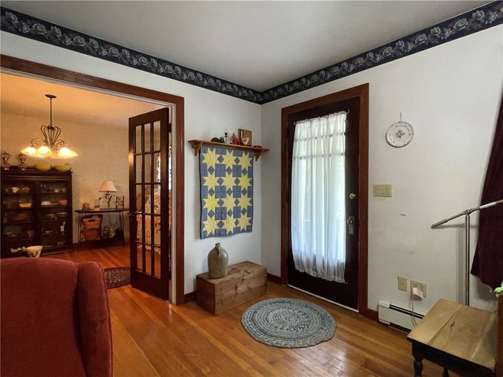 Chandelier, Interior, Wood Texture Flooring
