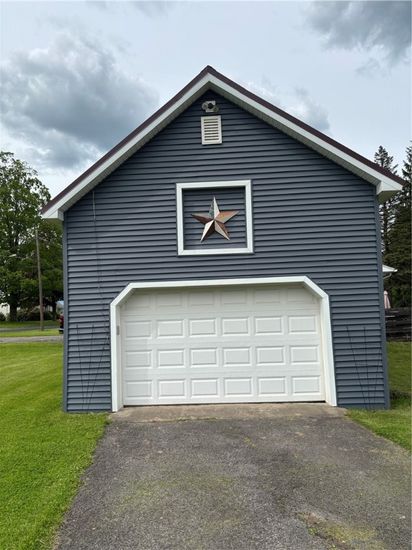 Backyard, Detached Garage, Exterior