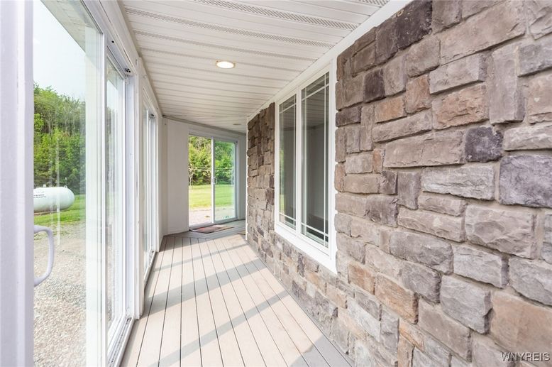 Exterior, Interior, Recessed Lighting, Stone Walls