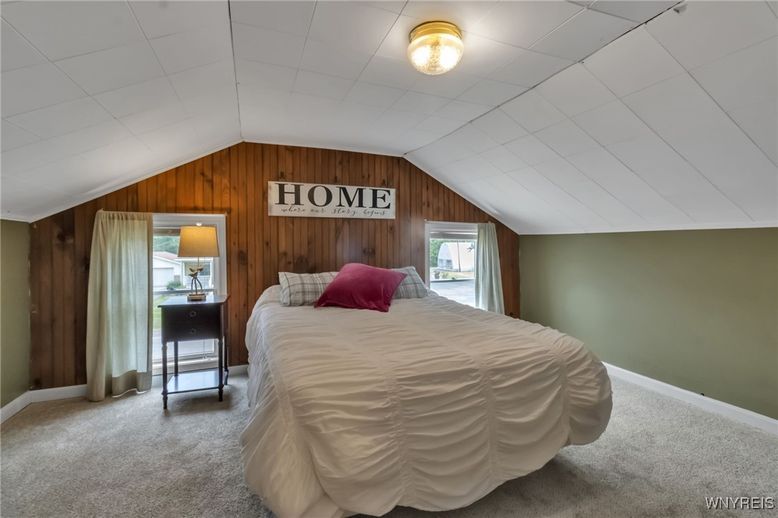 Bedroom, Interior, Wooden Walls