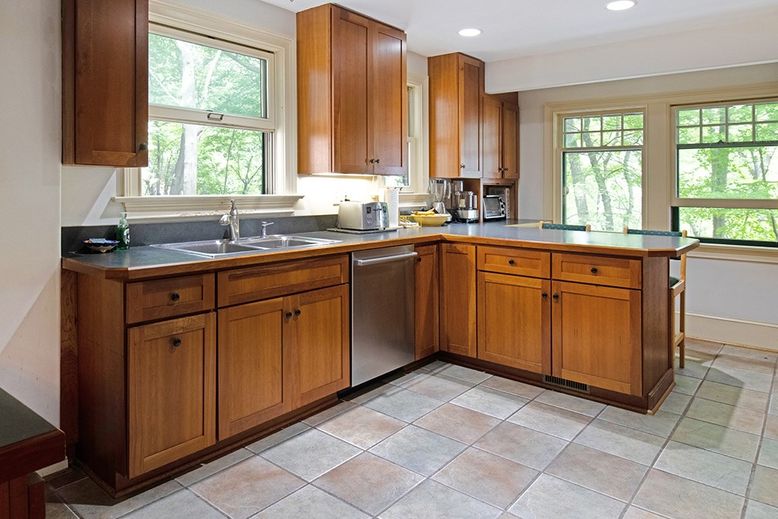 Interior, Kitchen, Recessed Lighting