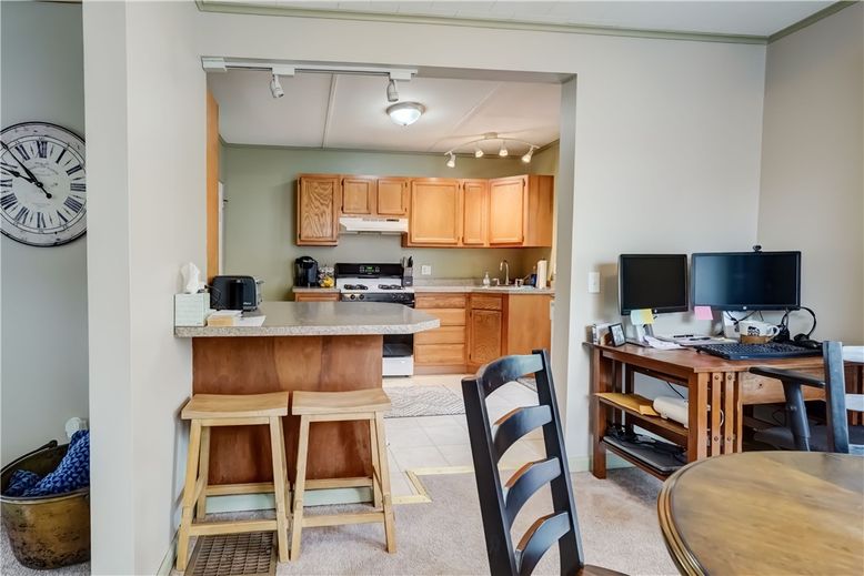 Dining room, Interior, Kitchen