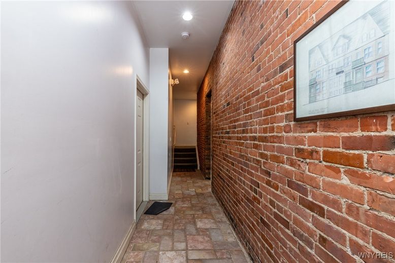 Interior, Recessed Lighting, Stone Walls