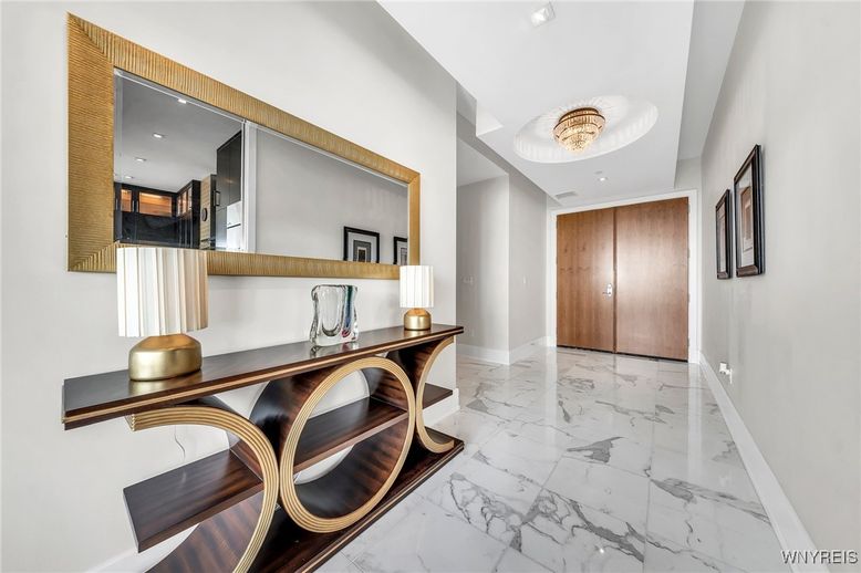 Interior, Marble, Recessed Lighting