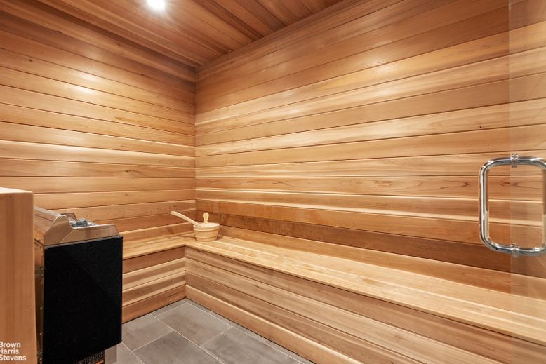 Bathroom, Interior, Recessed Lighting, Sauna Room