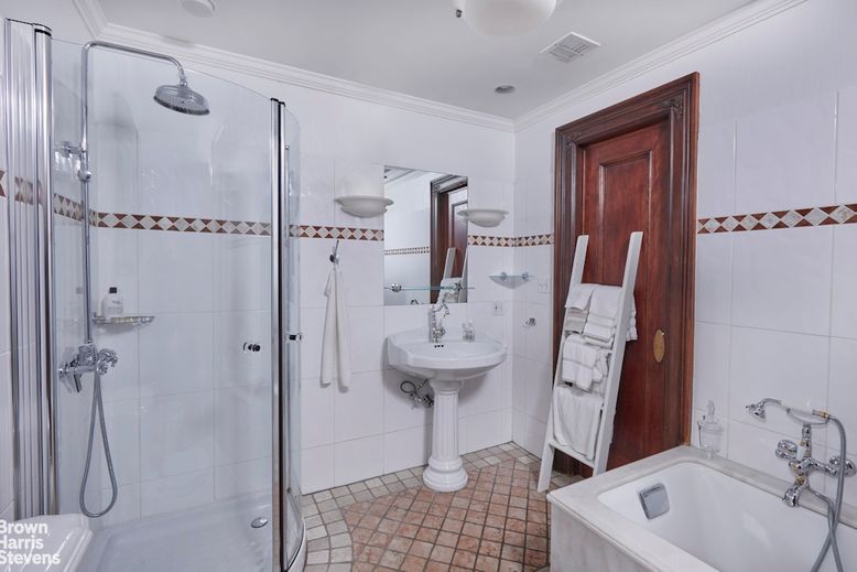 Bathroom, Dual Sink Vanities, Glass Shower, Interior