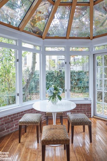 Glass Ceilings, Interior, Sun Room, Wood Texture Flooring