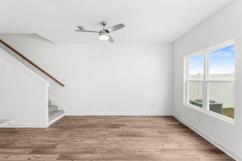 Empty room, Interior, Wood Texture Flooring