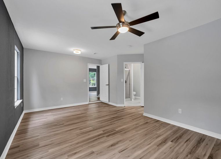 Empty room, Interior, Wood Texture Flooring