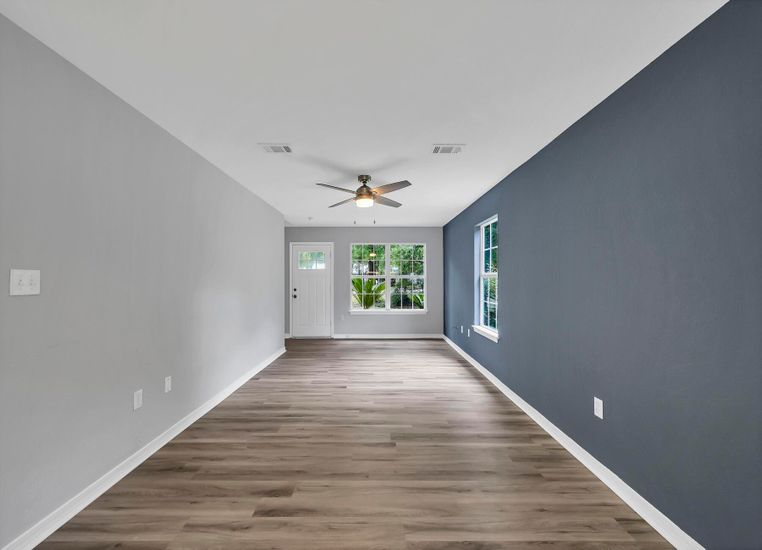 Empty room, Interior, Wood Texture Flooring