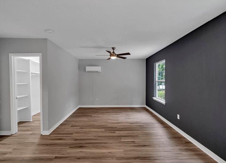 Empty room, Interior, Wood Texture Flooring