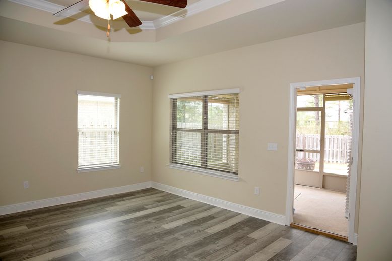Empty room, Interior, Wood Texture Flooring