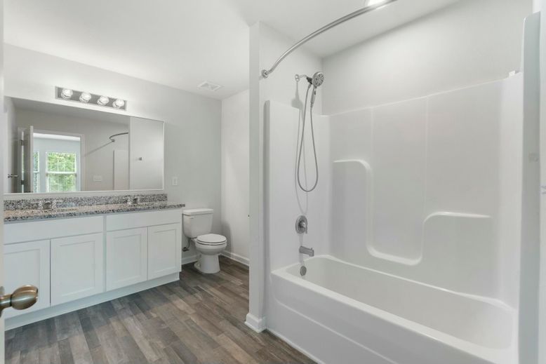 Bathroom, Interior, Wood Texture Flooring