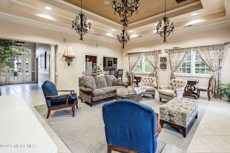 Chandelier, Interior, Living room, Pendant Lights, Recessed Lighting