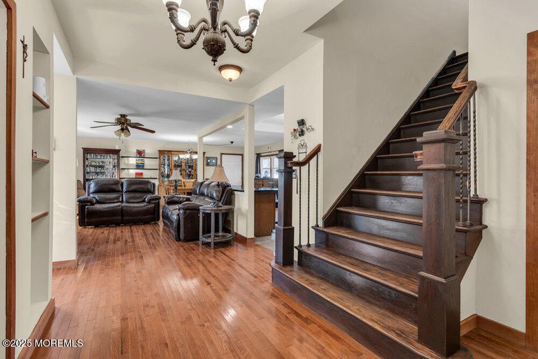 Chandelier, Interior, Wood Texture Flooring