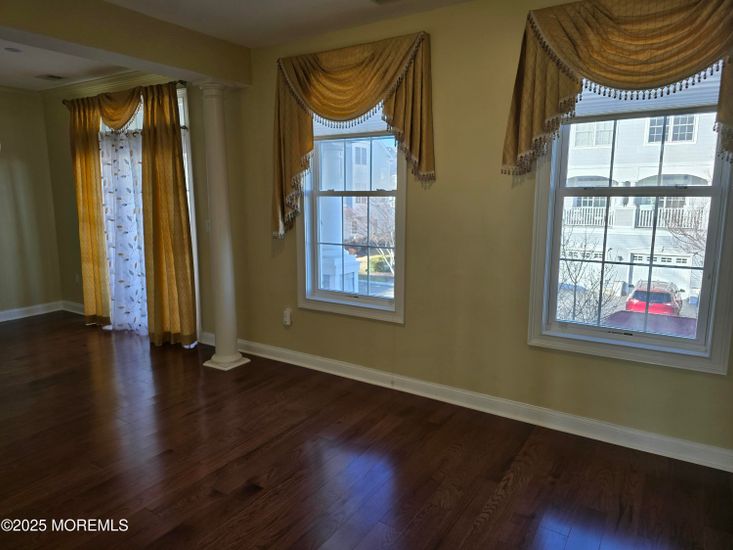 Empty room, Interior, Wood Texture Flooring