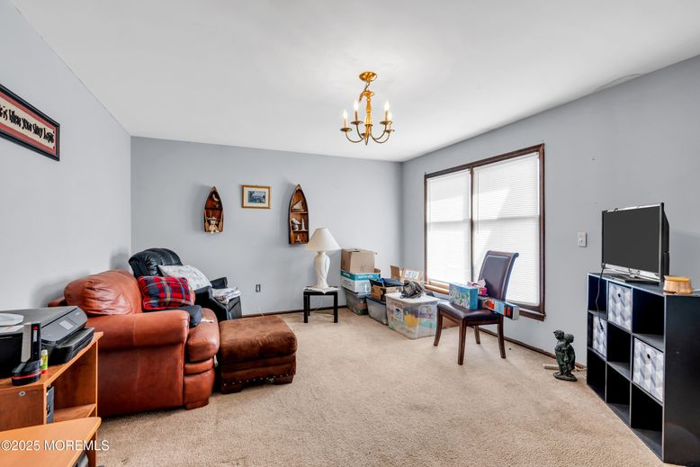 Chandelier, Home Office, Interior, Living room