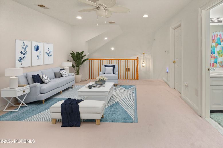 Home Office, Interior, Living room, Recessed Lighting