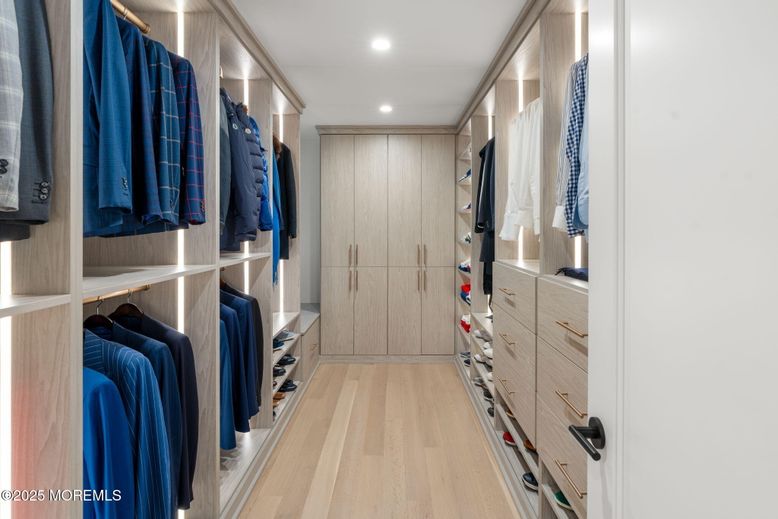 Interior, Recessed Lighting, Walk-in Closets, Wood Texture Flooring