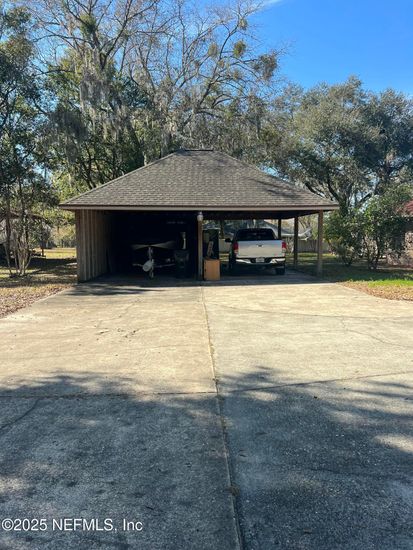 Backyard, Detached Garage, Exterior
