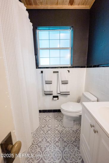 Bathroom, Interior, Wooden Ceilings