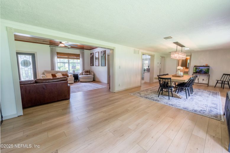 Chandelier, Dining room, Interior, Living room, Wood Texture Flooring