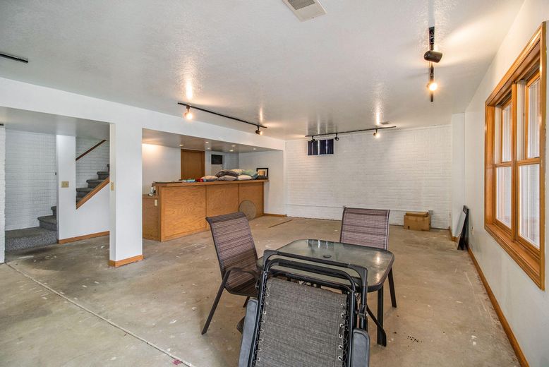 Dining room, Interior, Stone Walls