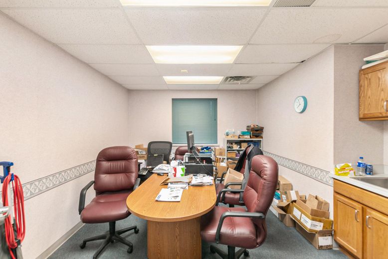 Home Office, Interior, Recessed Lighting