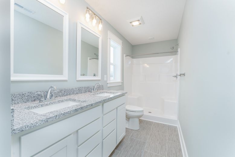 Bathroom, Dual Sink Vanities, Interior