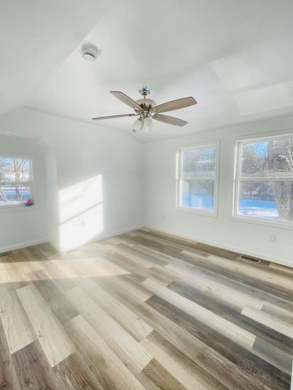 Empty room, Interior, Wood Texture Flooring