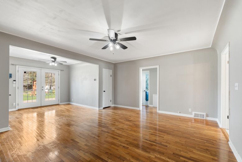 Empty room, Interior, Wood Texture Flooring