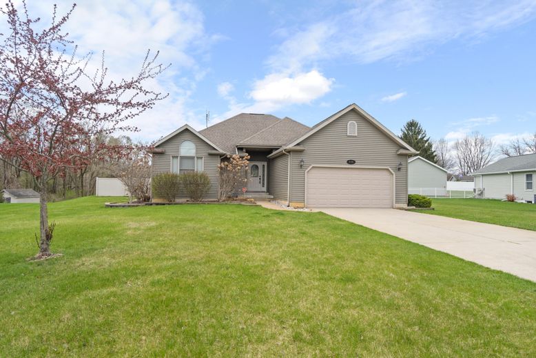 Attached, Backyard, Exterior, Facade, Ranch