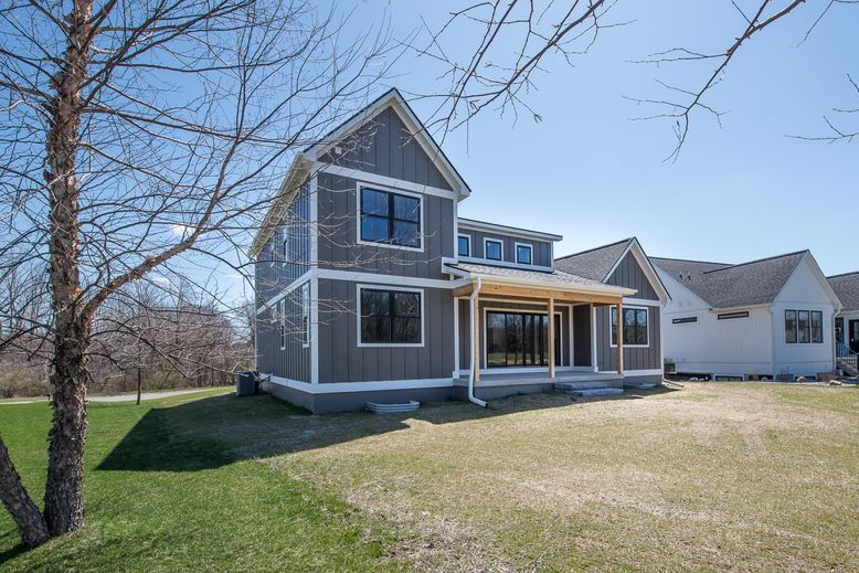 Backyard, Exterior, Facade, Farmhouse