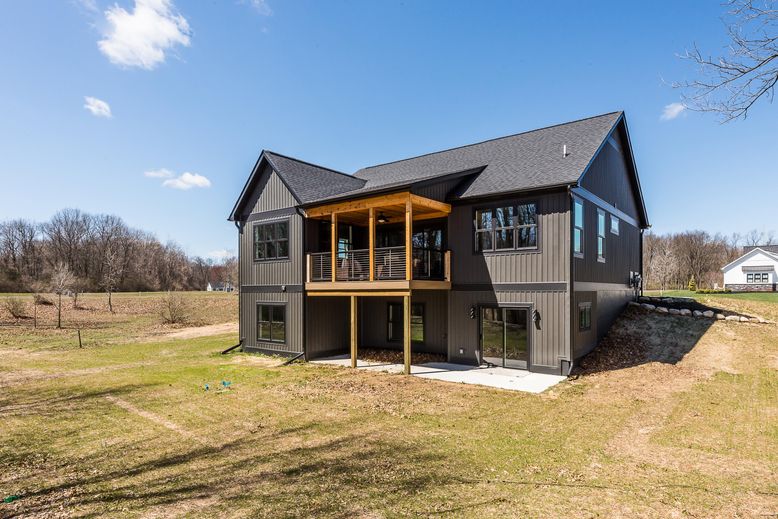 Backyard, Exterior, Facade, Farmhouse