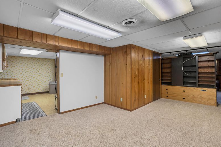 Empty room, Interior, Wooden Walls