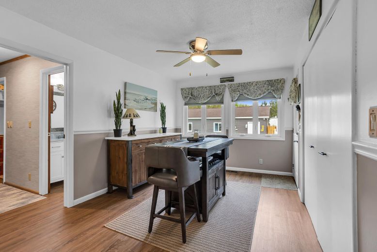 Dining room, Interior, Wood Texture Flooring