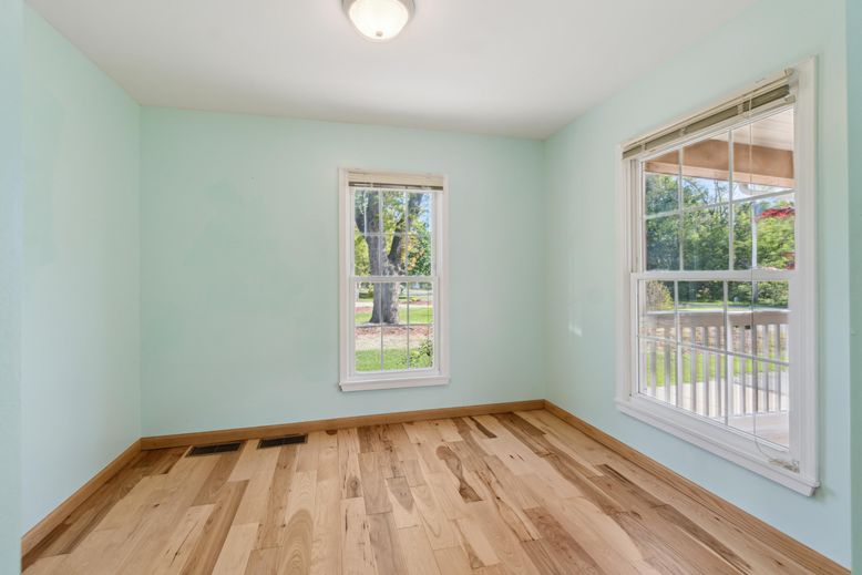 Empty room, Interior, Wood Texture Flooring