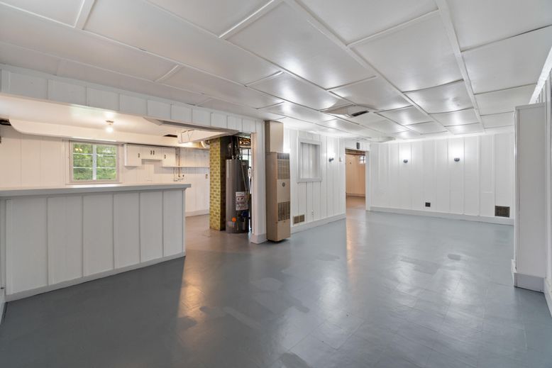 Empty room, Interior, Kitchen, Wood Texture Flooring