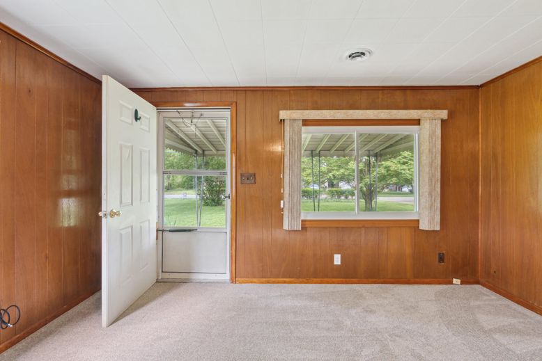 Empty room, Interior, Wooden Walls