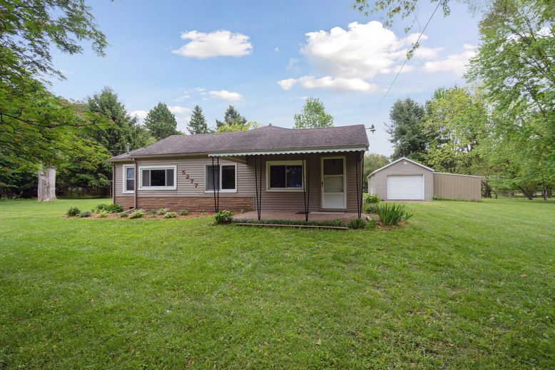 Backyard, Detached Garage, Exterior