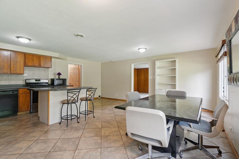 Dining room, Interior, Kitchen