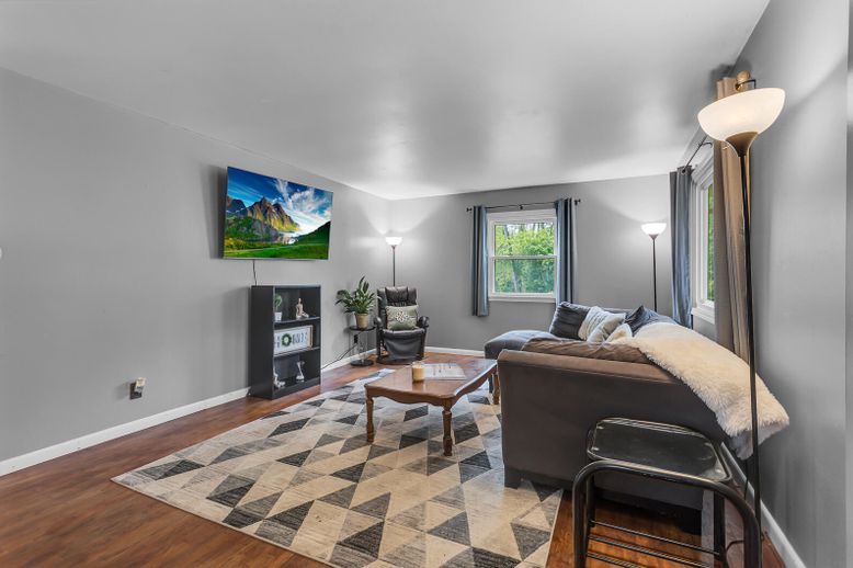 Fireplace, Interior, Living room, Wood Texture Flooring