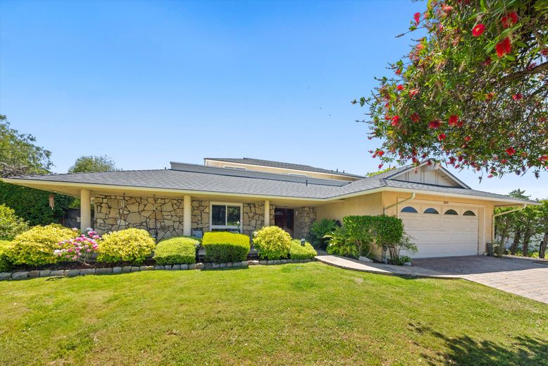 Attached, Backyard, Exterior, Facade, Ranch