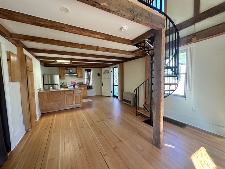 Interior, Wooden Beams, Wood Texture Flooring