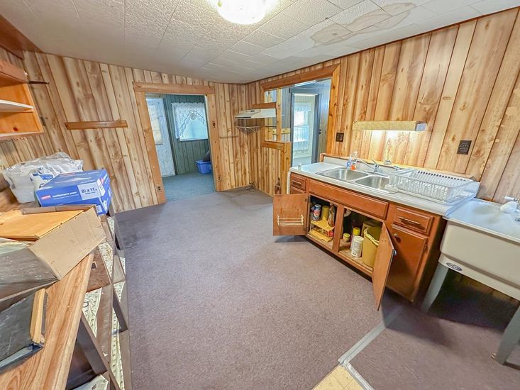 Empty room, Interior, Wooden Walls