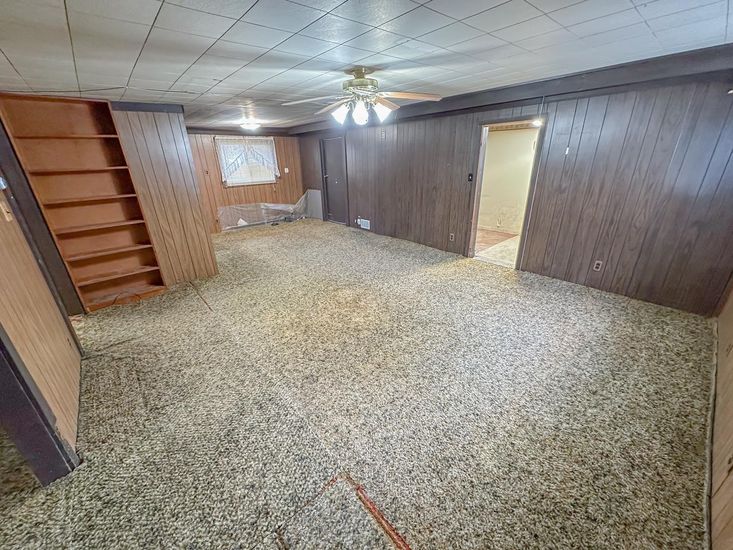 Empty room, Interior, Wooden Walls