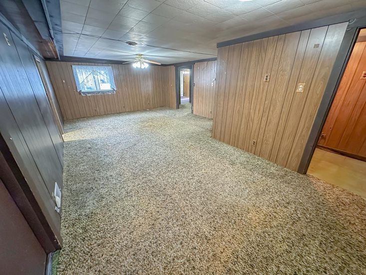 Empty room, Interior, Wooden Walls
