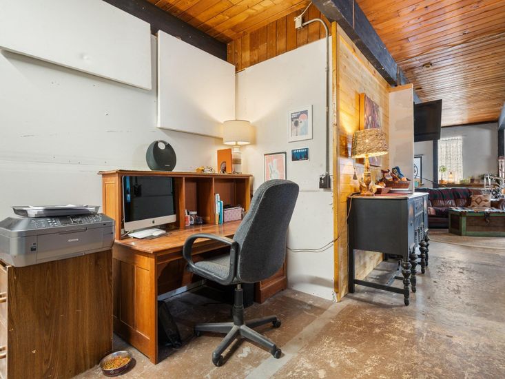 Home Office, Interior, Wooden Beams, Wooden Ceilings