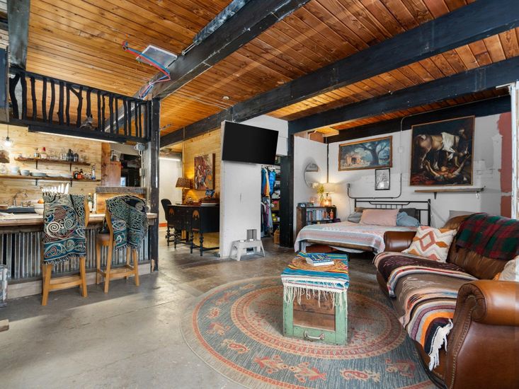 Interior, Living room, Wooden Beams, Wooden Ceilings