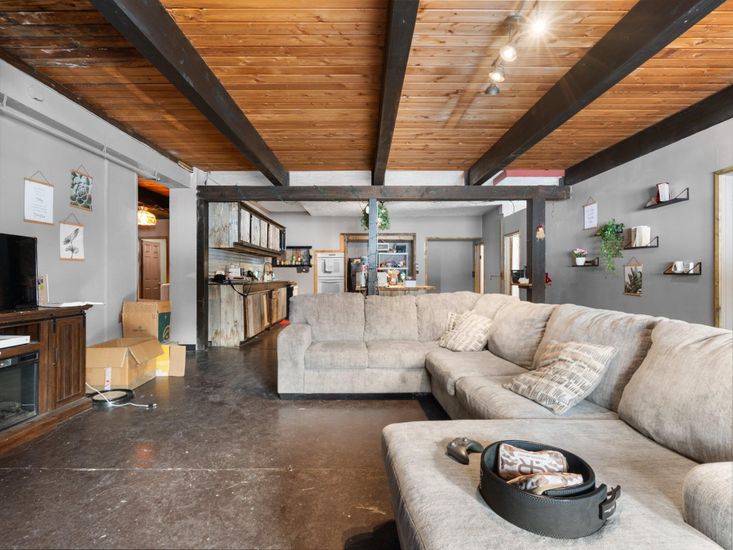 Interior, Living room, Wooden Beams, Wooden Ceilings